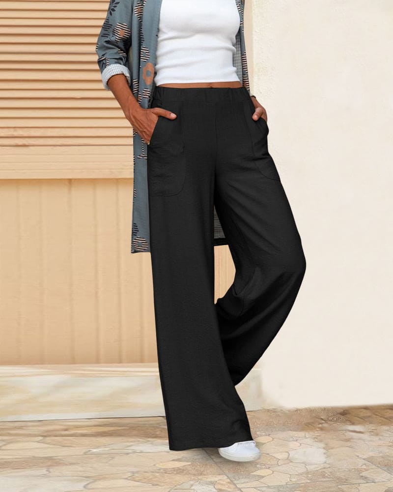 Julya - Plain Trousers