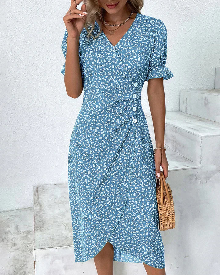 Esther – Stylish Summer Dress with Buttons