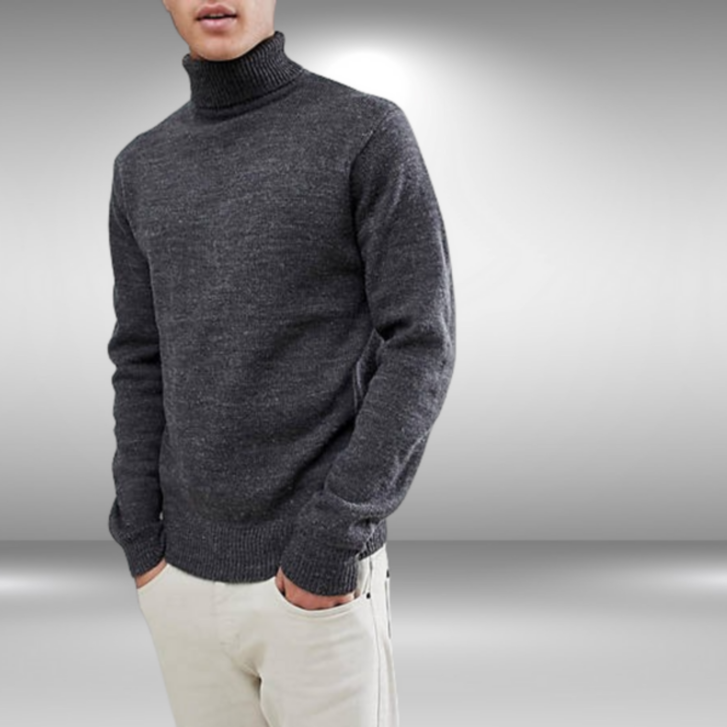 Garry - Turtleneck Sweater - Classic - Tailored Fit - Ideal for Fall/Winter