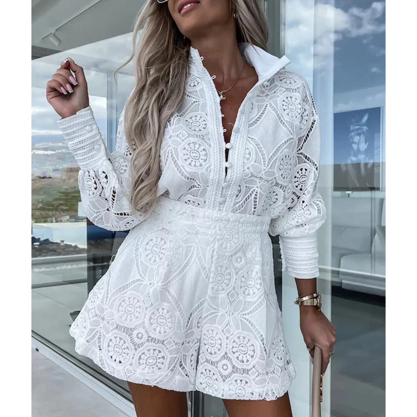 Jillian - Elegant Lace Outfit