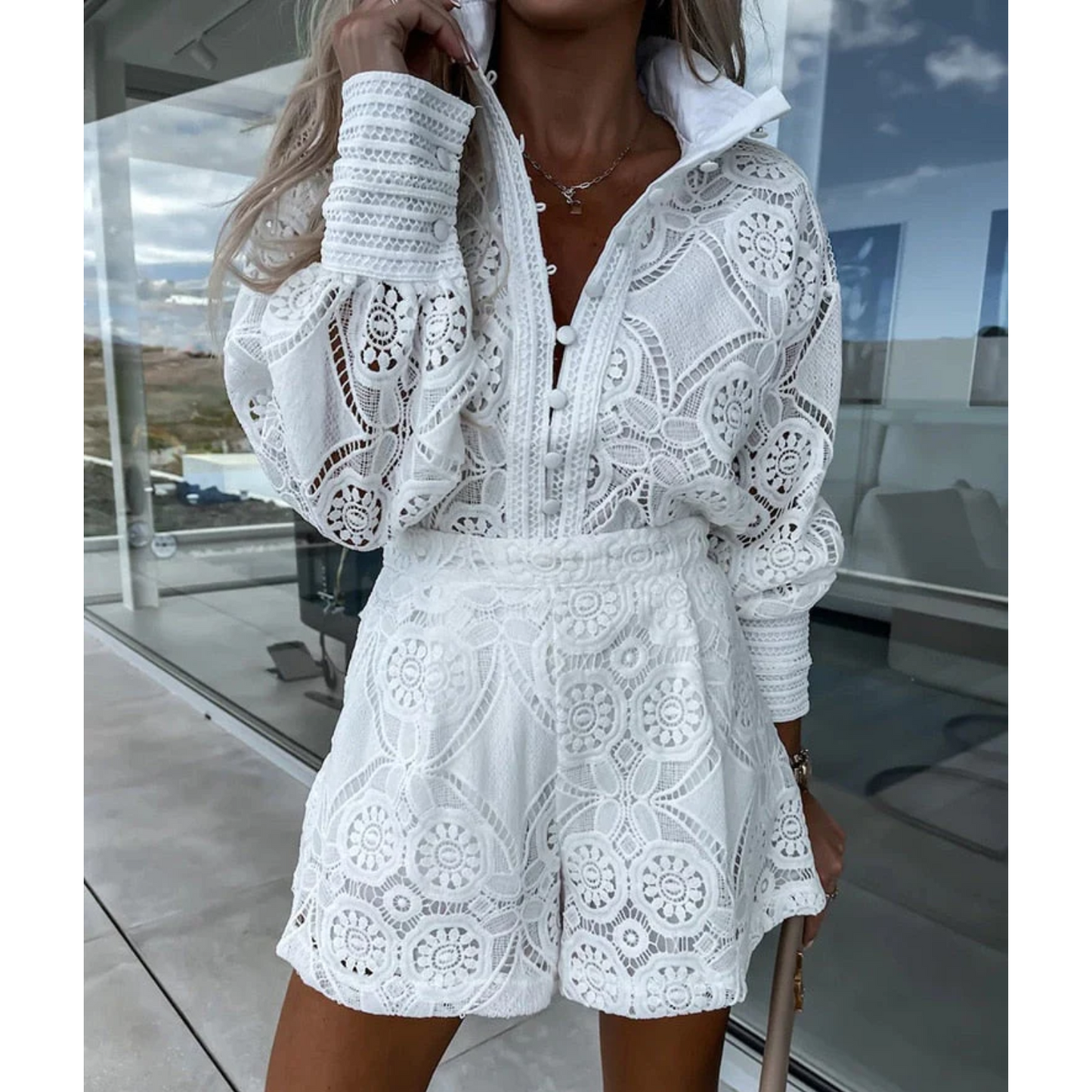 Jillian - Elegant Lace Outfit