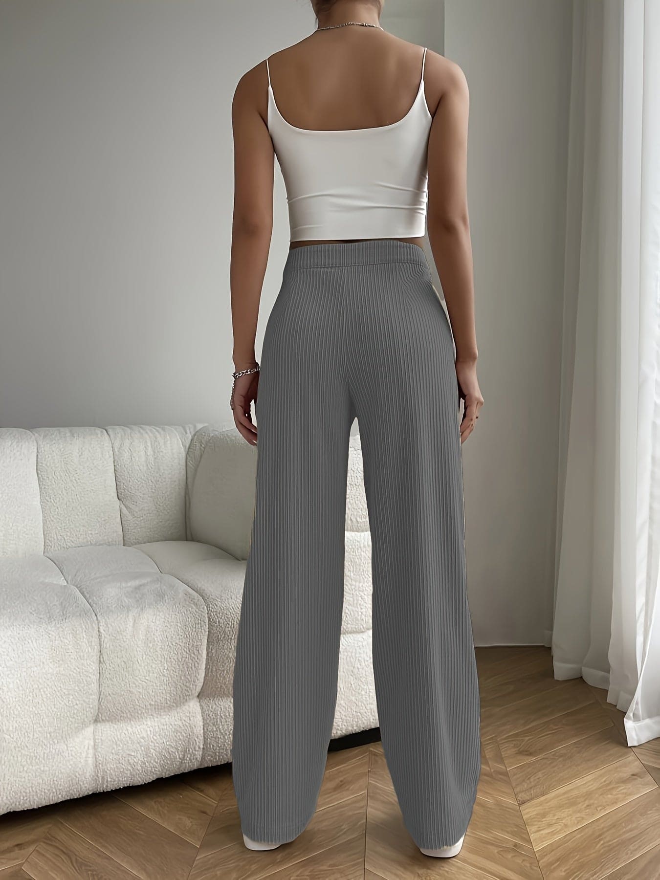 Monica - Casual Corduroy Pants