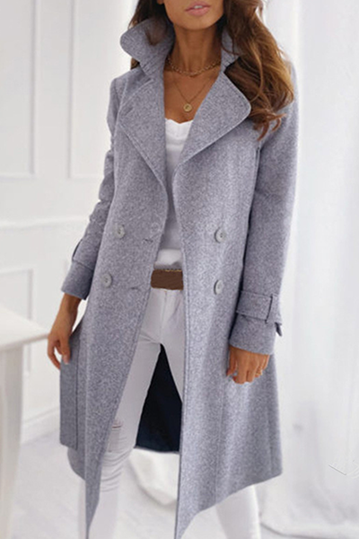 Élodie Lavin | Elegant Silhouette Coat