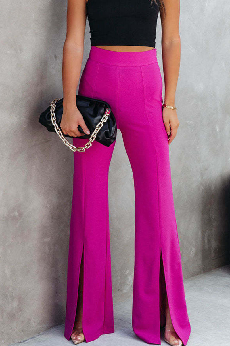 Rachel - high waist bootcut wide leg pants
