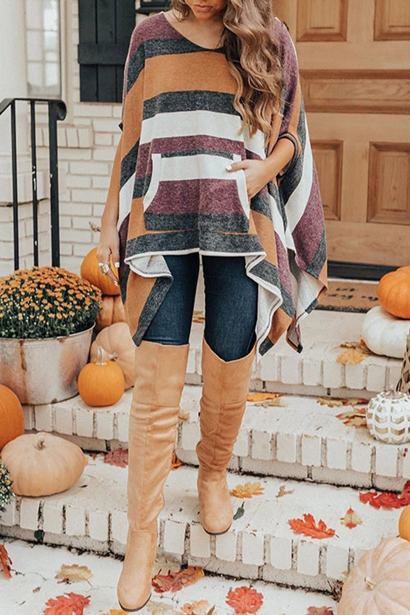 Alice Leroy - Striped O Neck Top