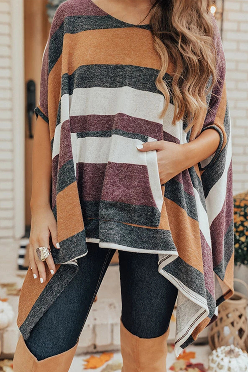 Alice Leroy - Striped O Neck Top