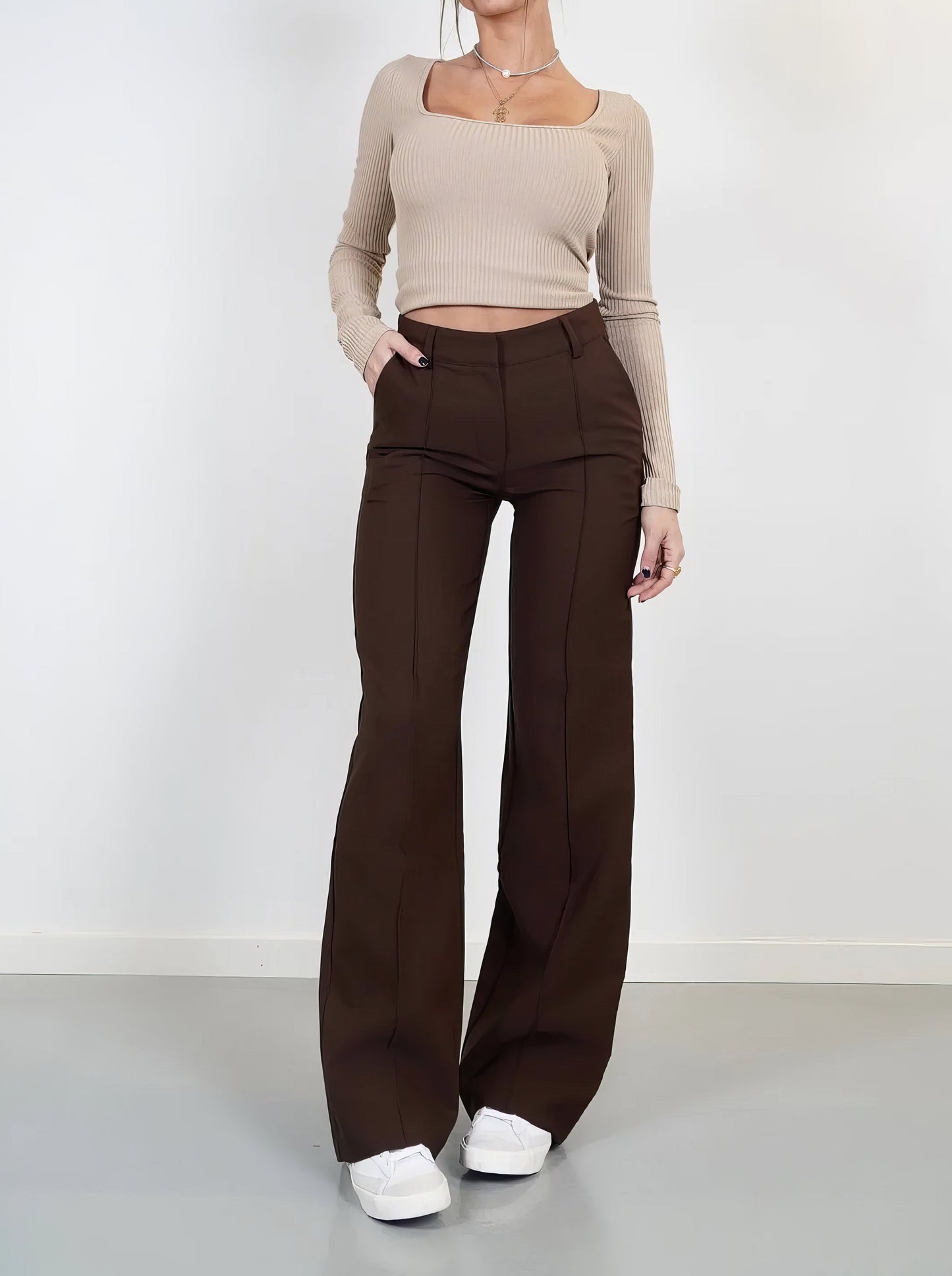 Helma - High Waisted Pants