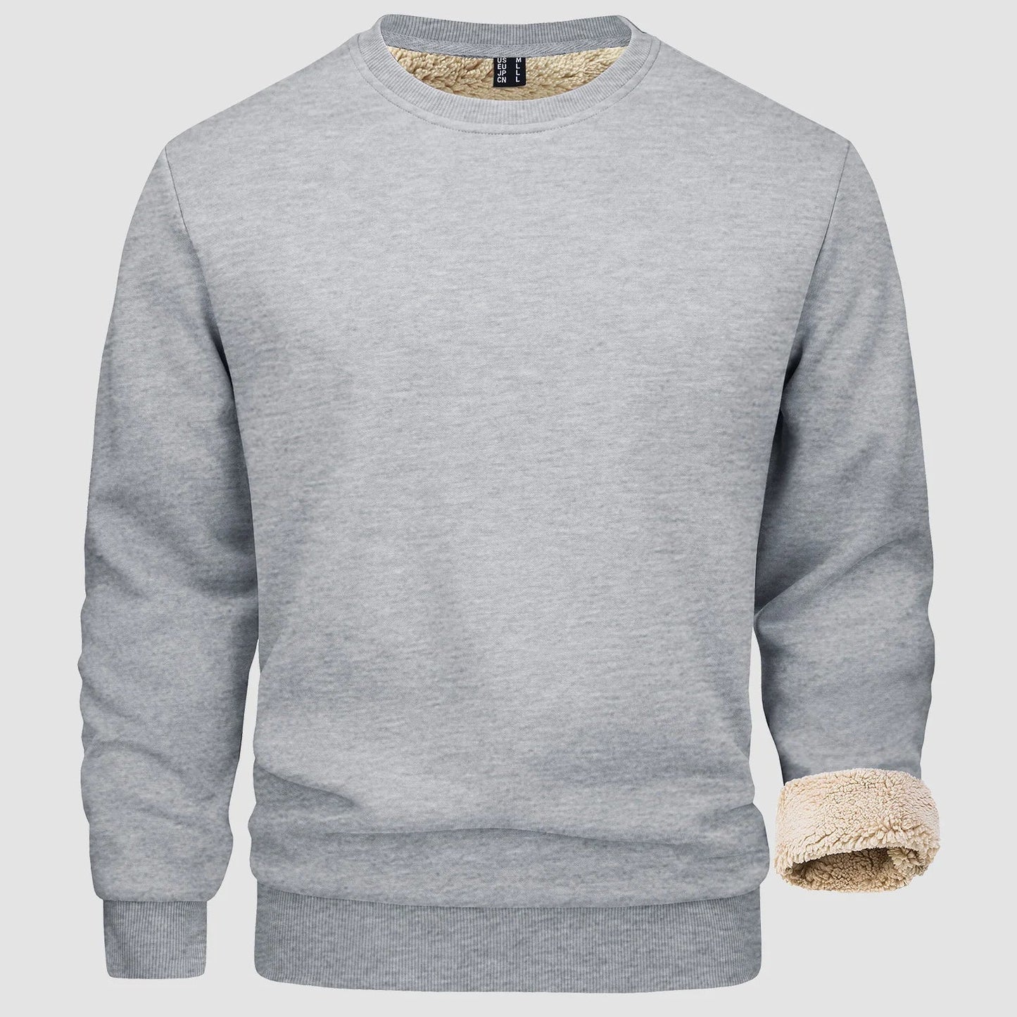 Men's e-lined fleece sweatshirt