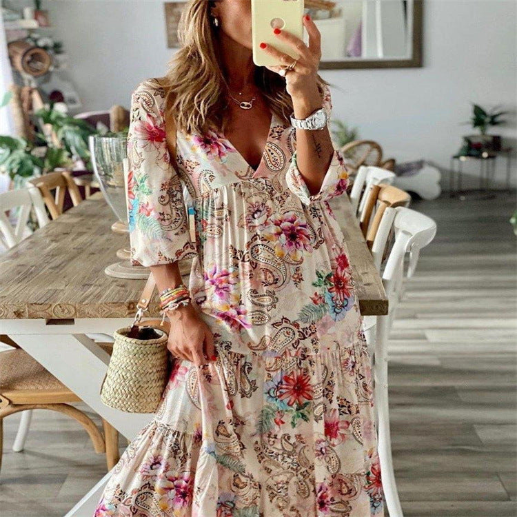 Riva Lefèvre | Floral Maxi Dress