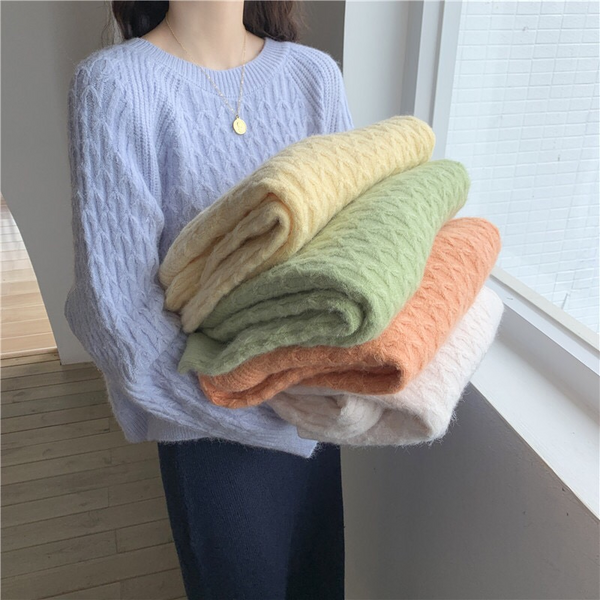 Nora designer knit cuddly soft