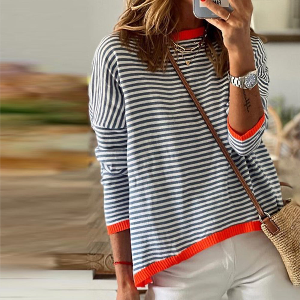 Léa Blanchet | Striped Breathable Shirt