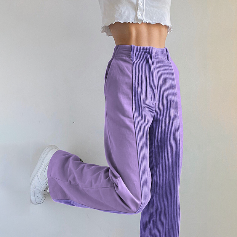 Amelie - Stylish Corduroy Pants