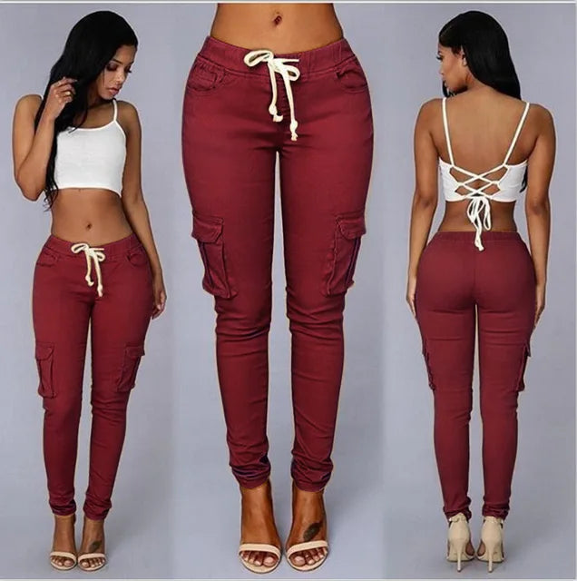 Leonie - Highwaist Cargo Pants