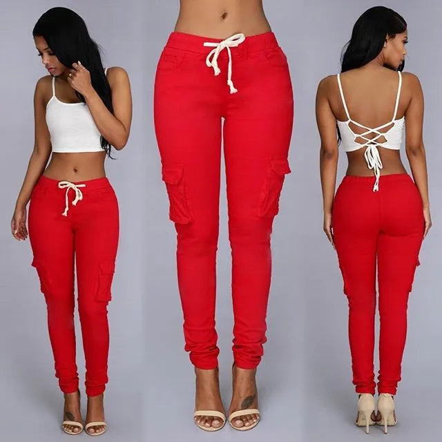 Leonie - Highwaist Cargo Pants