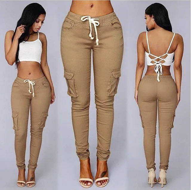 Leonie - Highwaist Cargo Pants