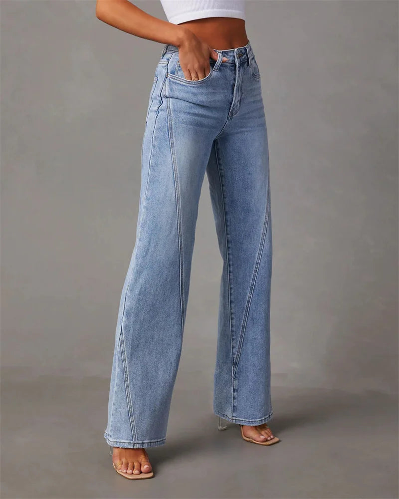 Teresia - Mid-waist Denim Jeans