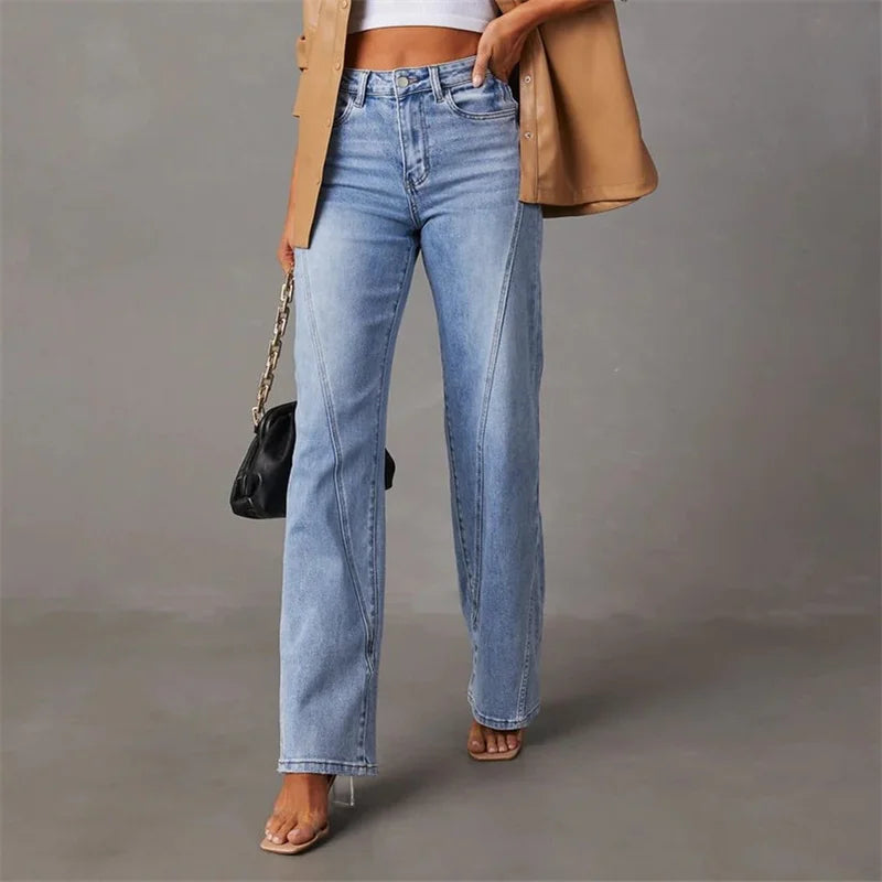 Teresia - Mid-waist Denim Jeans