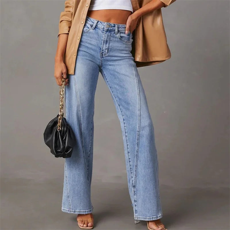 Teresia - Mid-waist Denim Jeans