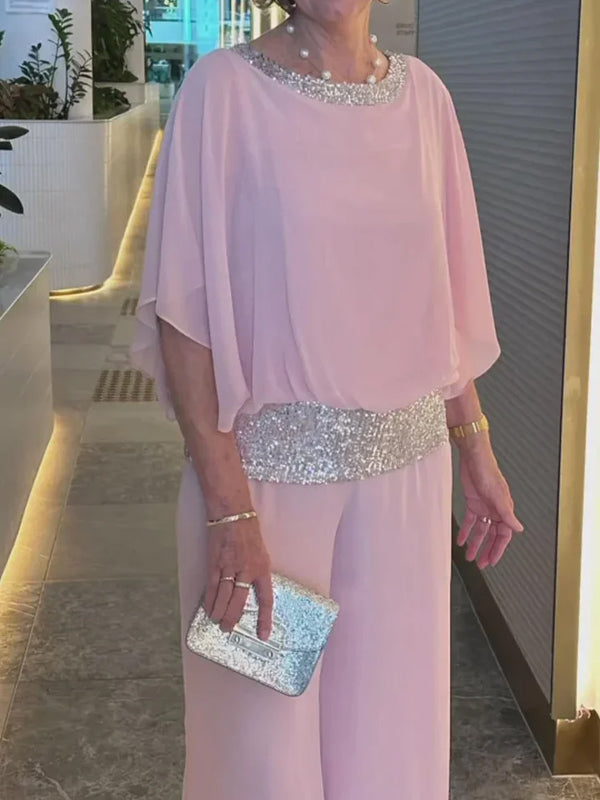 Alberta - Sequin Patchwork Suit