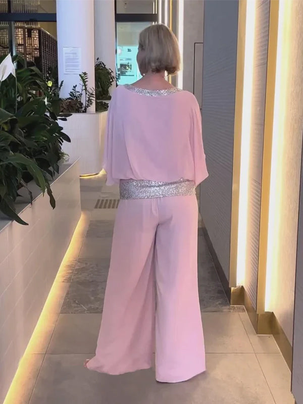 Alberta - Sequin Patchwork Suit