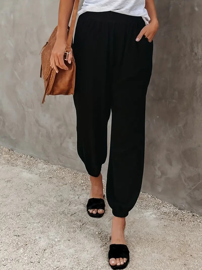 Livia - High Waist Long Pants