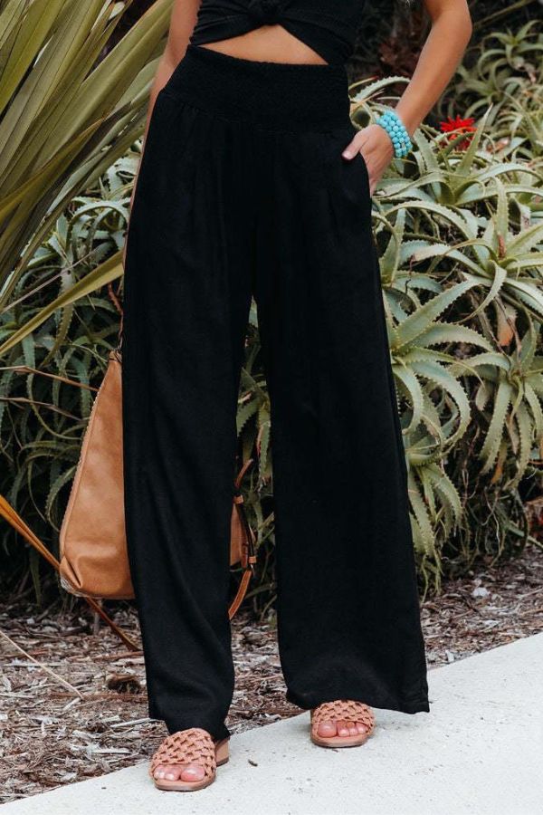 Kendra | High Waist Palazzo Pants
