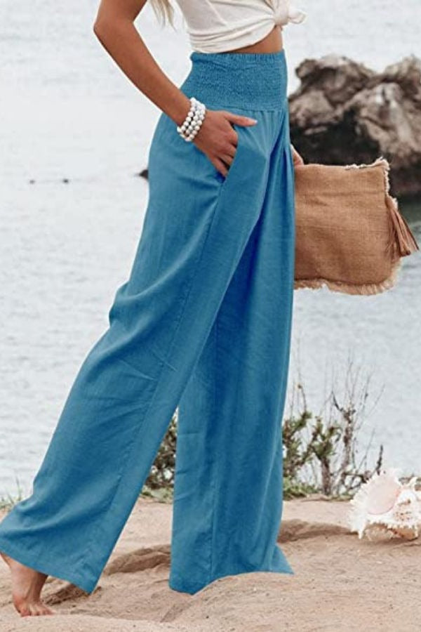 Kendra | High Waist Palazzo Pants