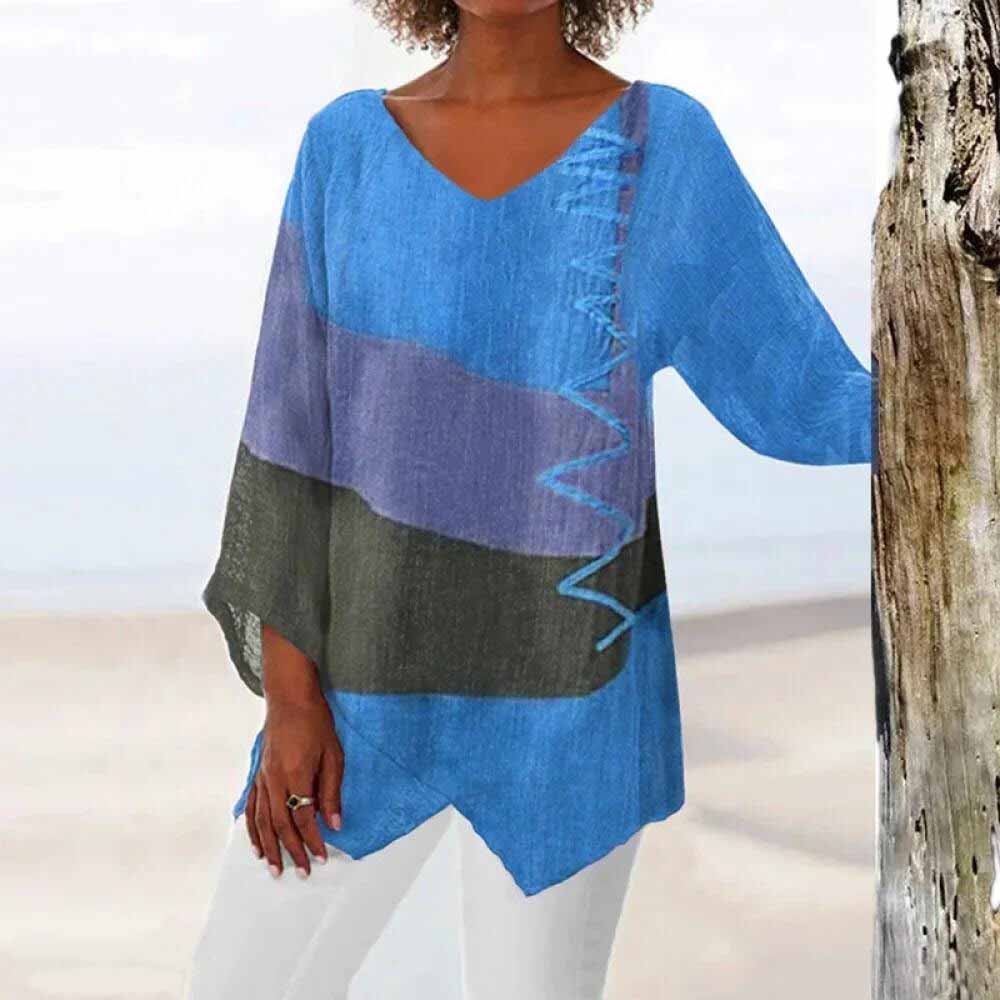 Élodie Lavin | Three-coloured Stylish Dress