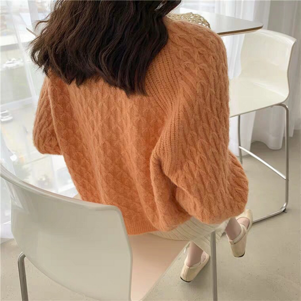 Nora designer knit cuddly soft