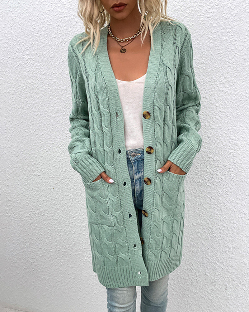 Léa Blanchet | Long sleeve cardigan