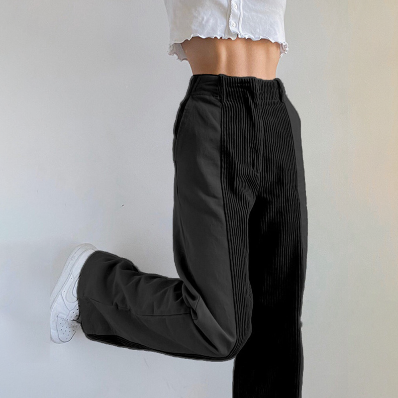 Amelie - Stylish Corduroy Pants