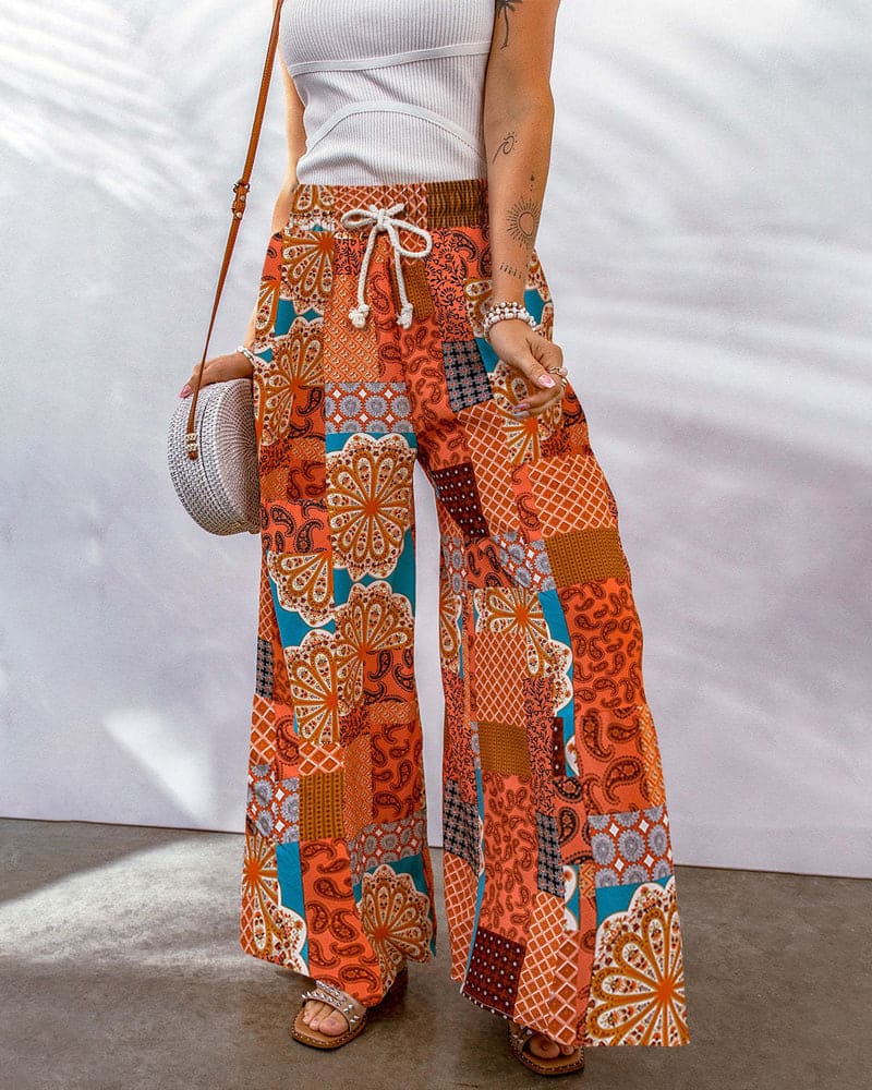 Hanna - Bohemian Pattern Pants