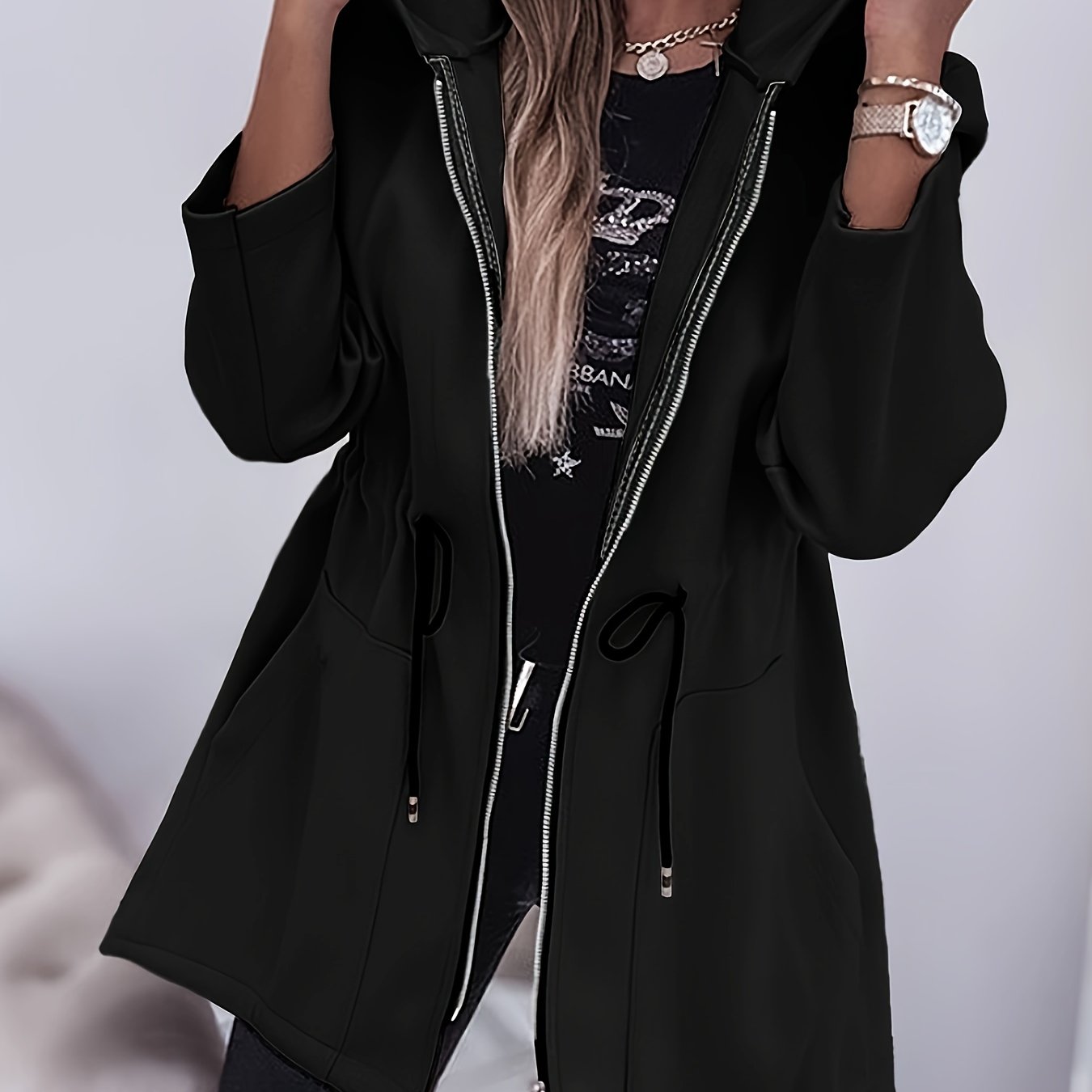 Women's Zip-up Hoodie Jacket