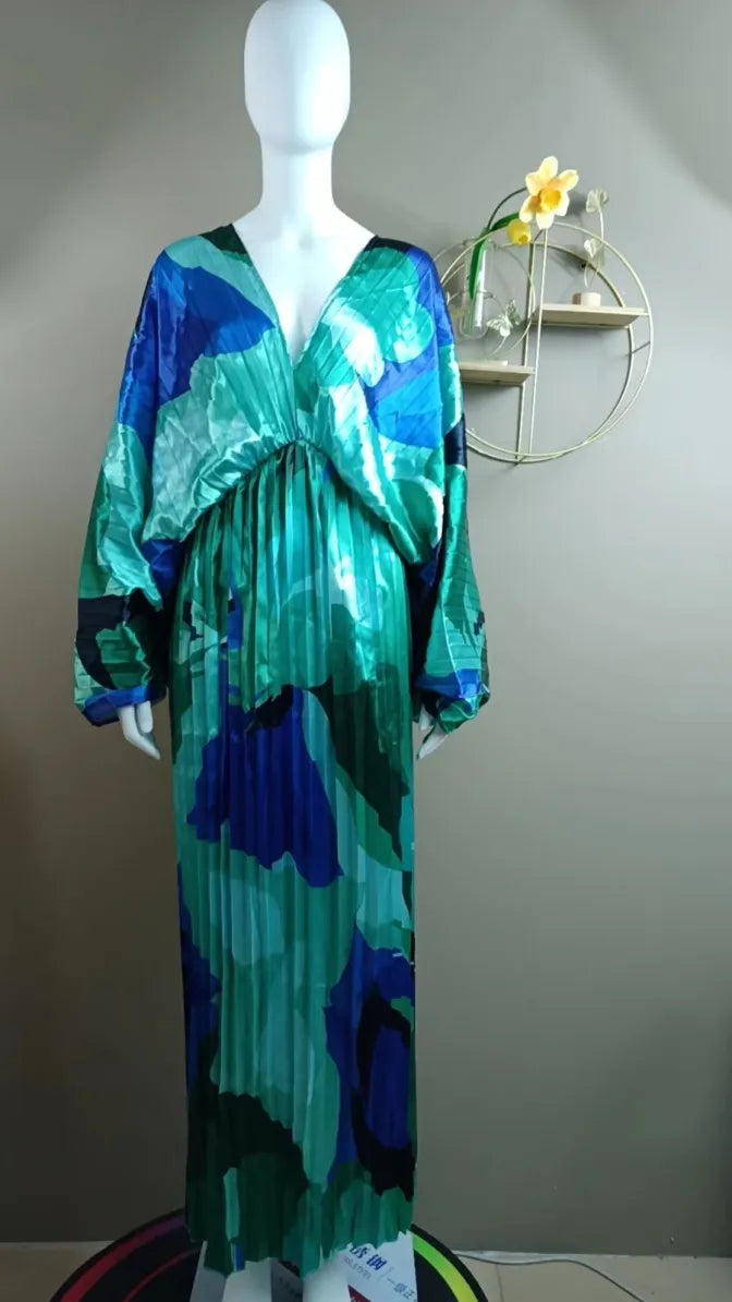 Eva Pleated and Elegant Dress