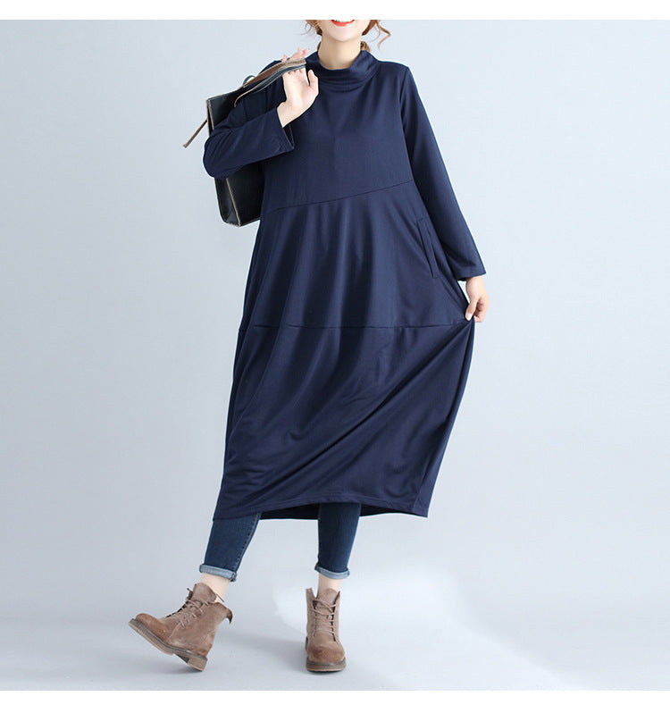 Alice Leroy | Elegant long-sleeved dress with pockets