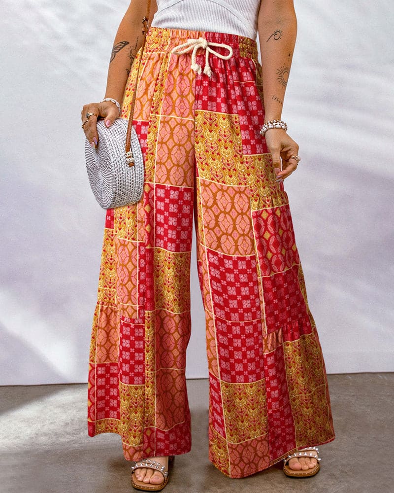 Hanna - Bohemian Pattern Pants