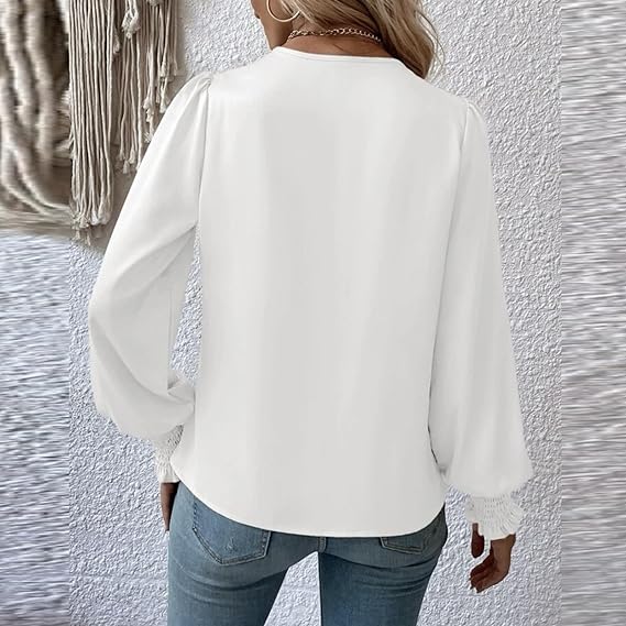 Fidas | Cross Pleated Blouse