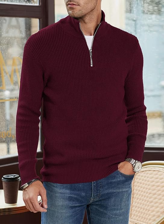 TOMMY | Stylish Zipper Pullover for Men