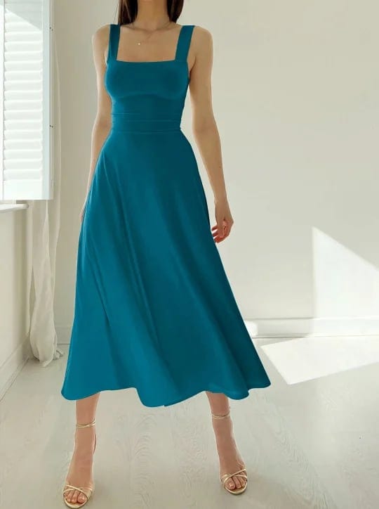 Lily - Casual Midi Dress - for Women | Ideal for Summer