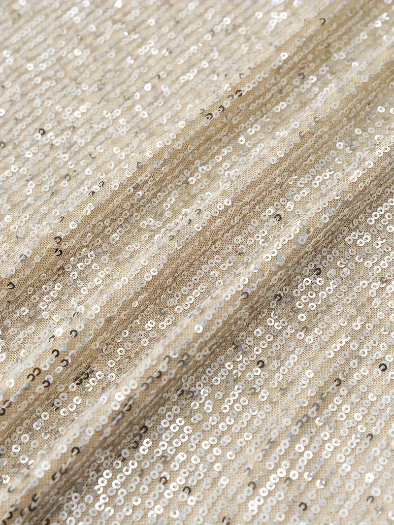 Iris – Contrast Sequin Dress