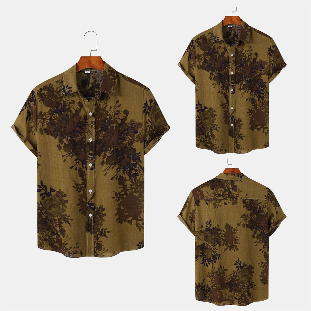 Alaric - Floral Shirt - Casual - Modern Style - Ideal for Summer