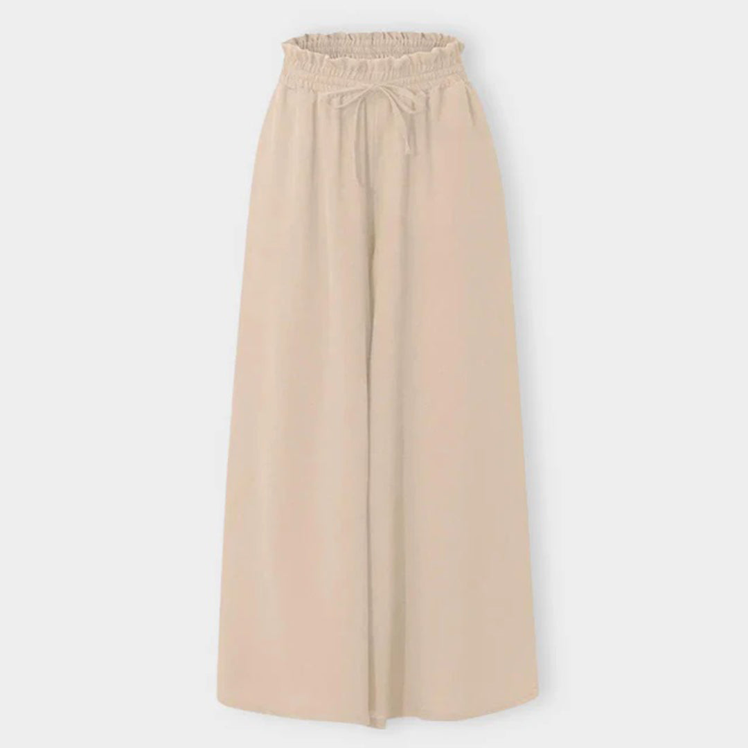 Chantal - Wide Leg Drawstring Pants