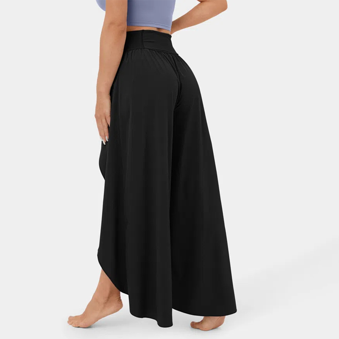 India - Flared Pants - Chic - High-Quality Fabric - Perfect for Casual Days