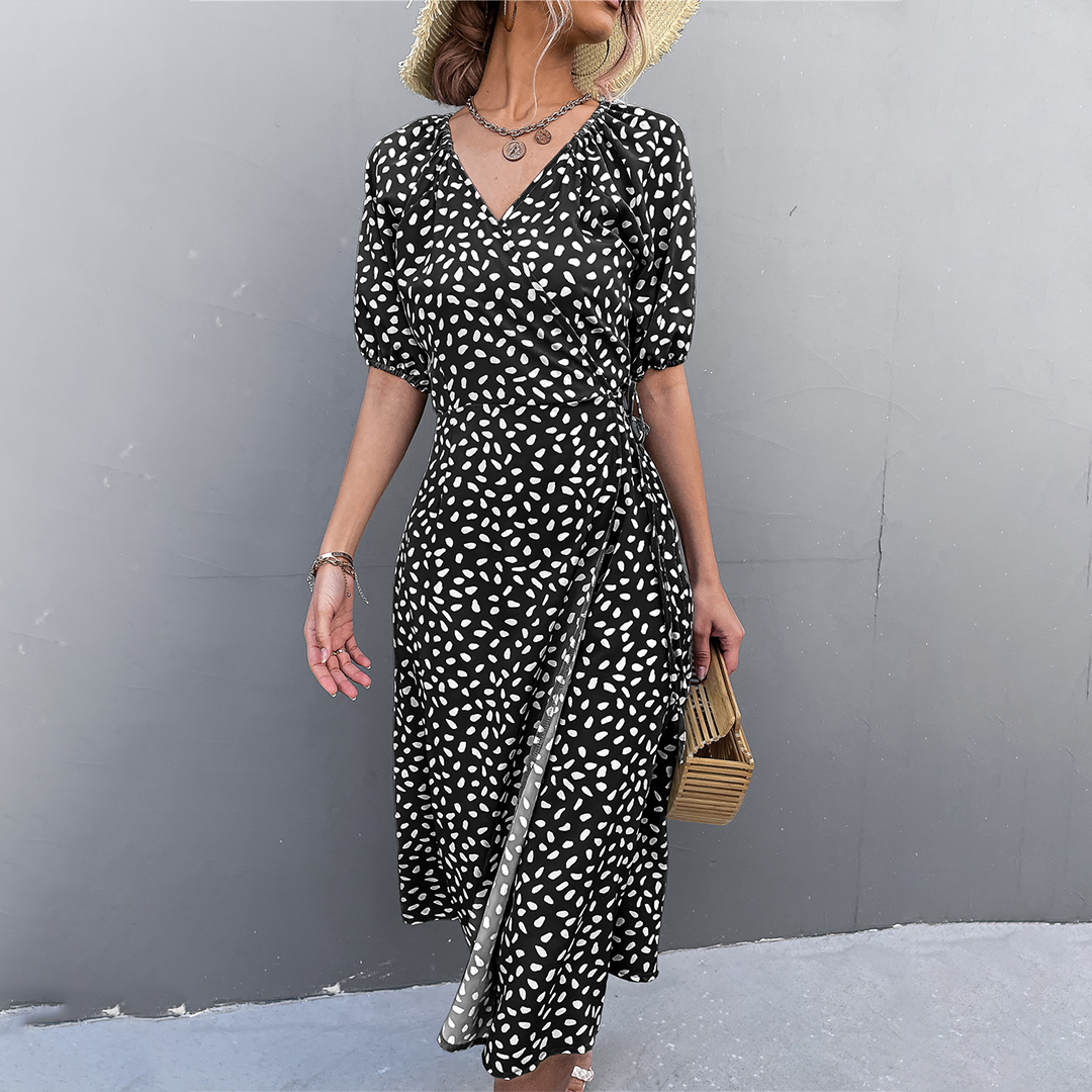 Georgia - V-neck dress - Casual - Timeless Style - Ideal for Summer
