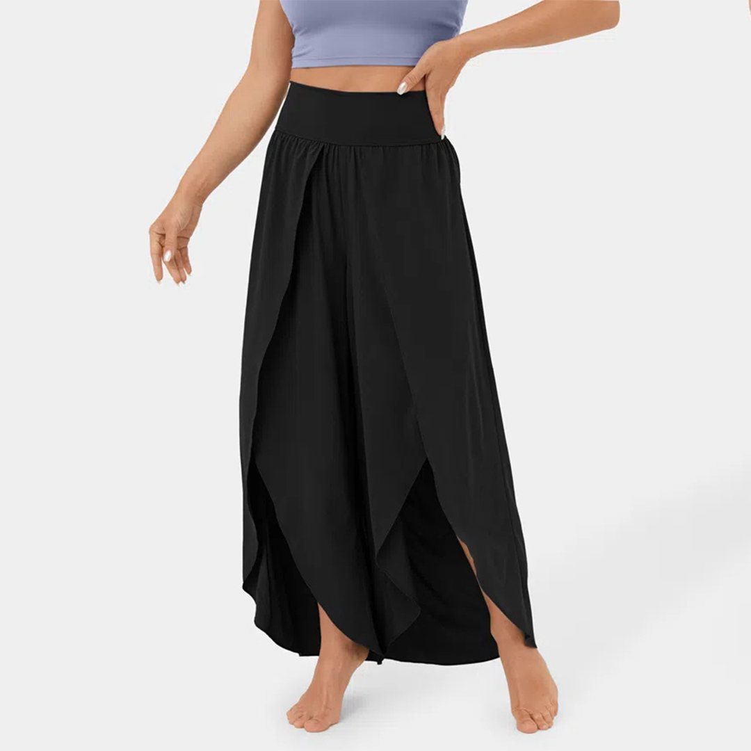 India - Flared Pants - Chic - High-Quality Fabric - Perfect for Casual Days