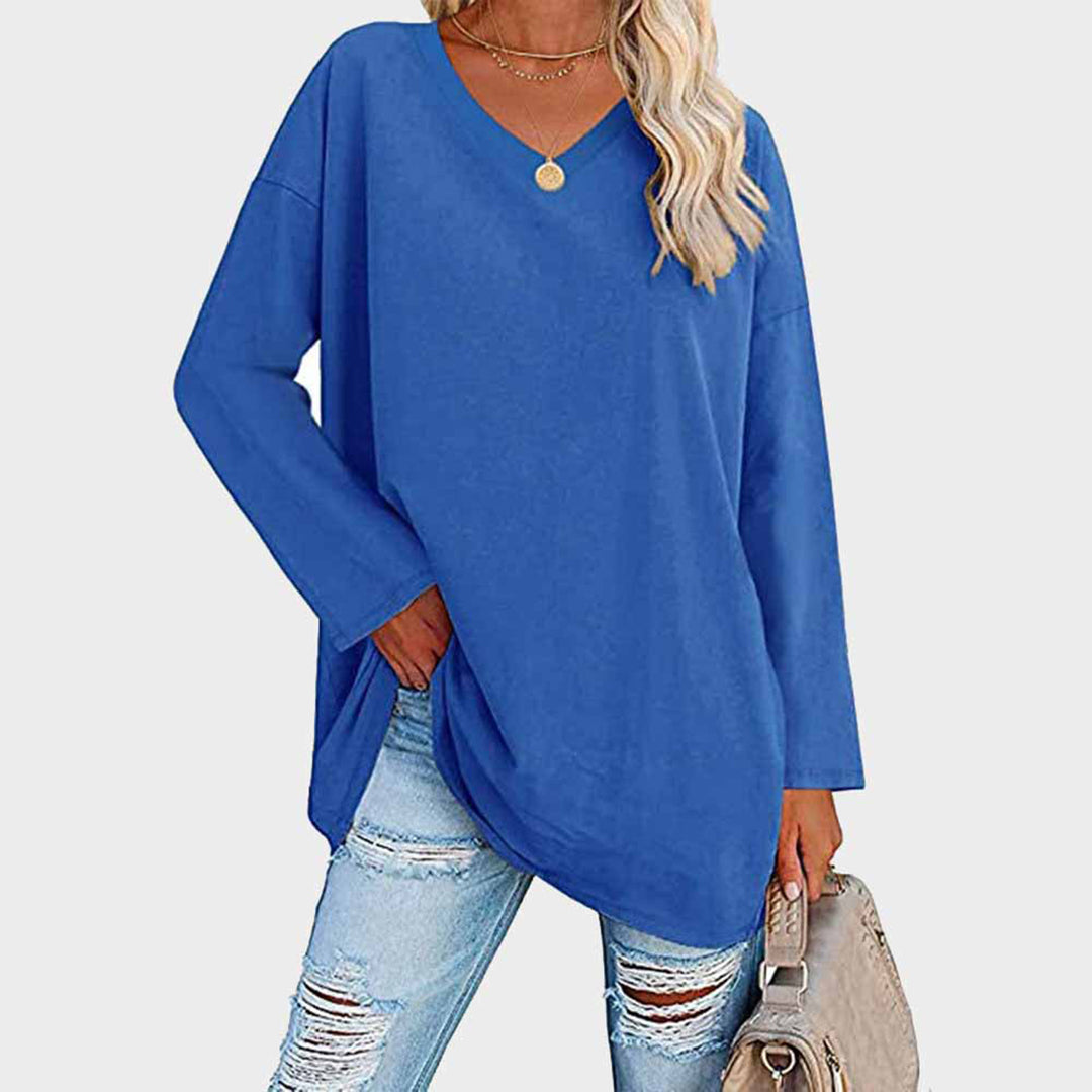Fashion Street | Elegant Women's Top with Long Sleeves