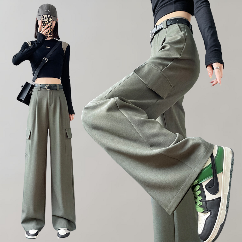 CASEY | Casual women's cargo pants