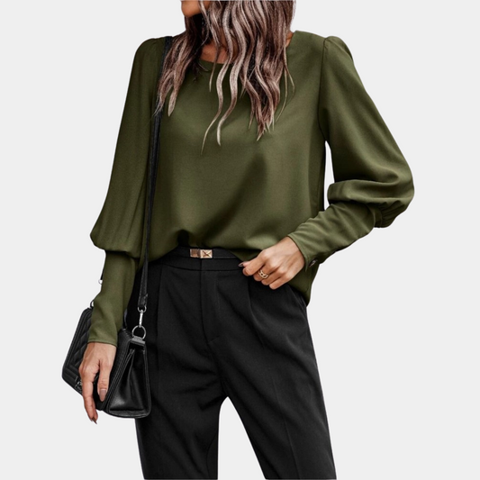 Amy | Women's blouse with stylish long sleeves