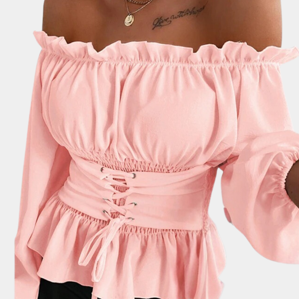 VICKY | Elegant off shoulder blouse for women