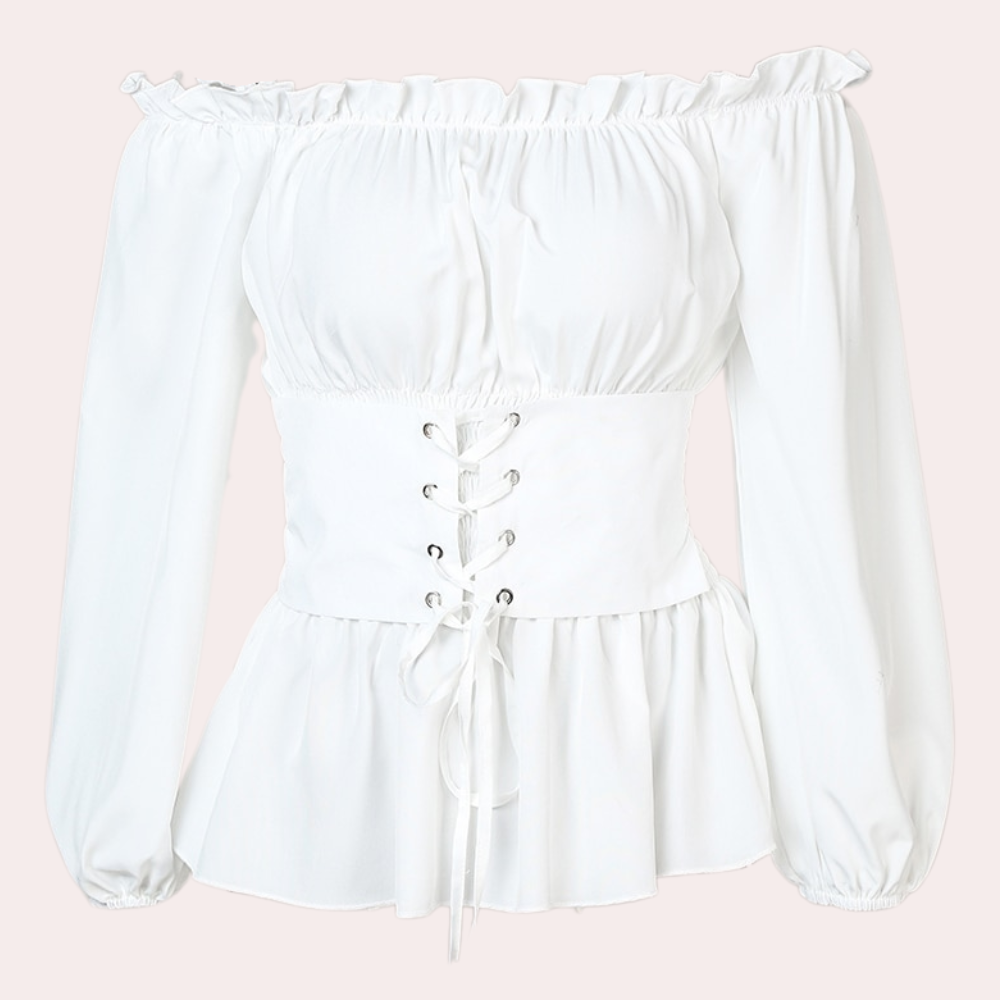 VICKY | Elegant off shoulder blouse for women